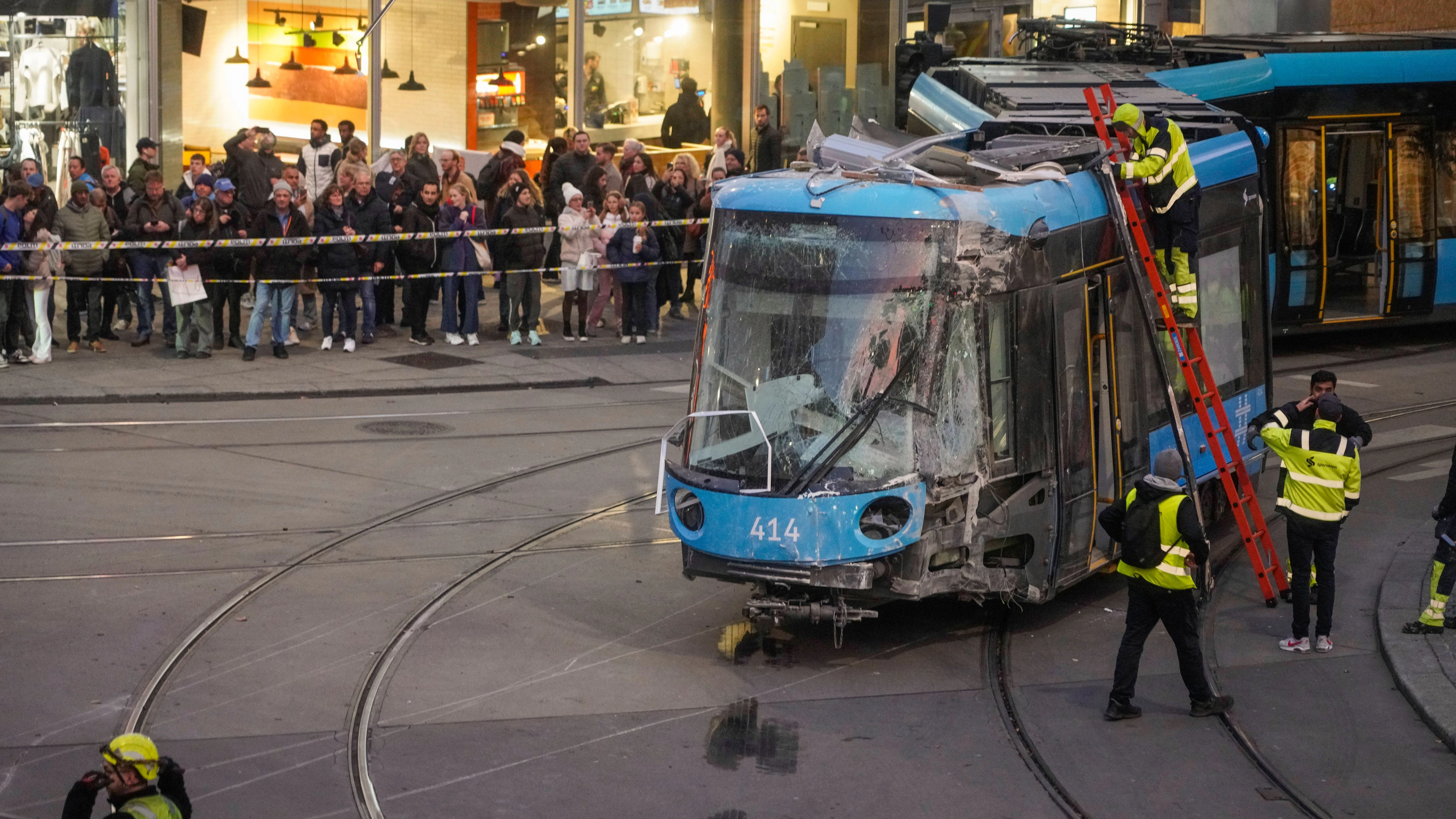 Die Bahn war danach erheblich ramponiert.