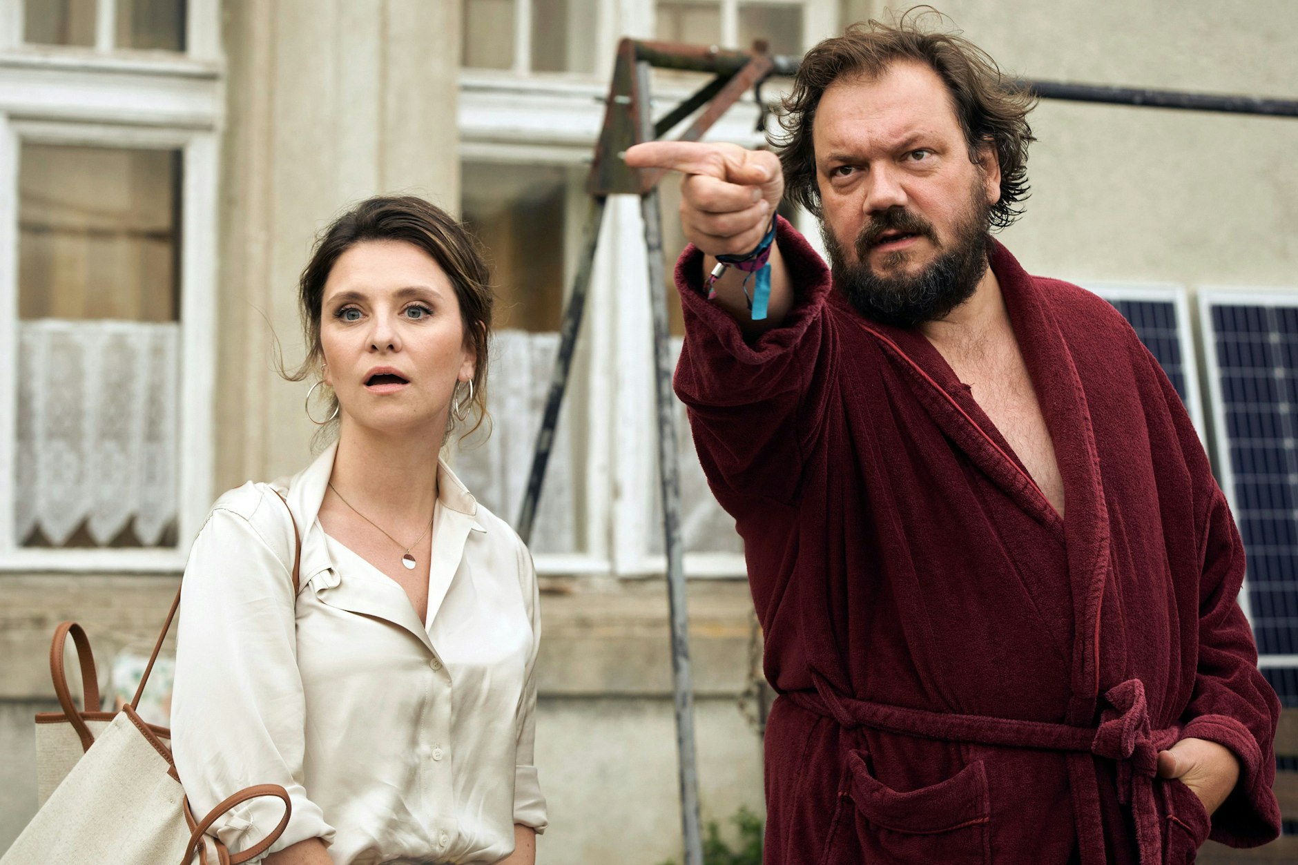 „Micha denkt groß“ mit Natalia Rudziewicz (l.) und Charly Hübner