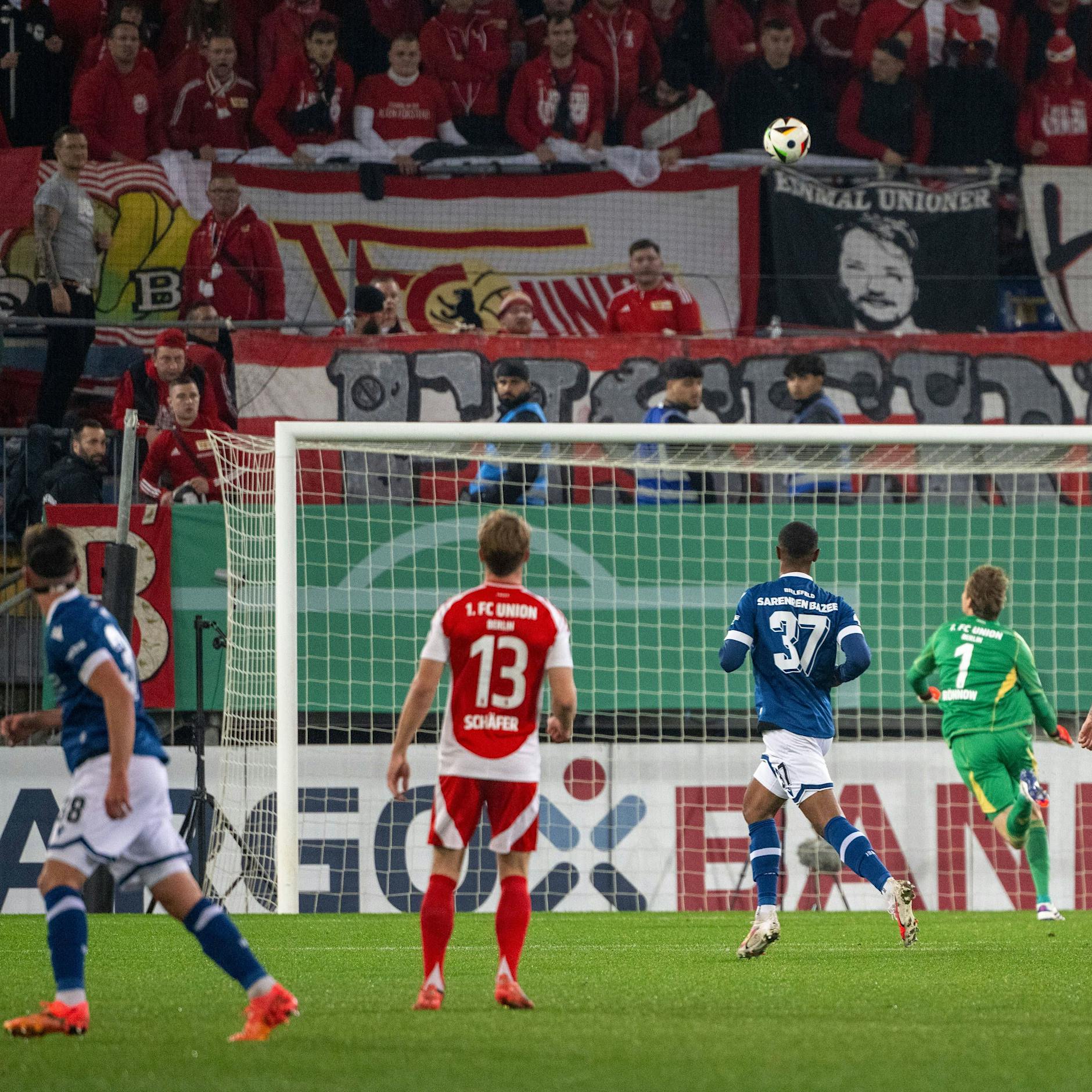 Pokal-Aus in Bielefeld! Pleite des 1. FC Union zum Nachlesen im Liveticker