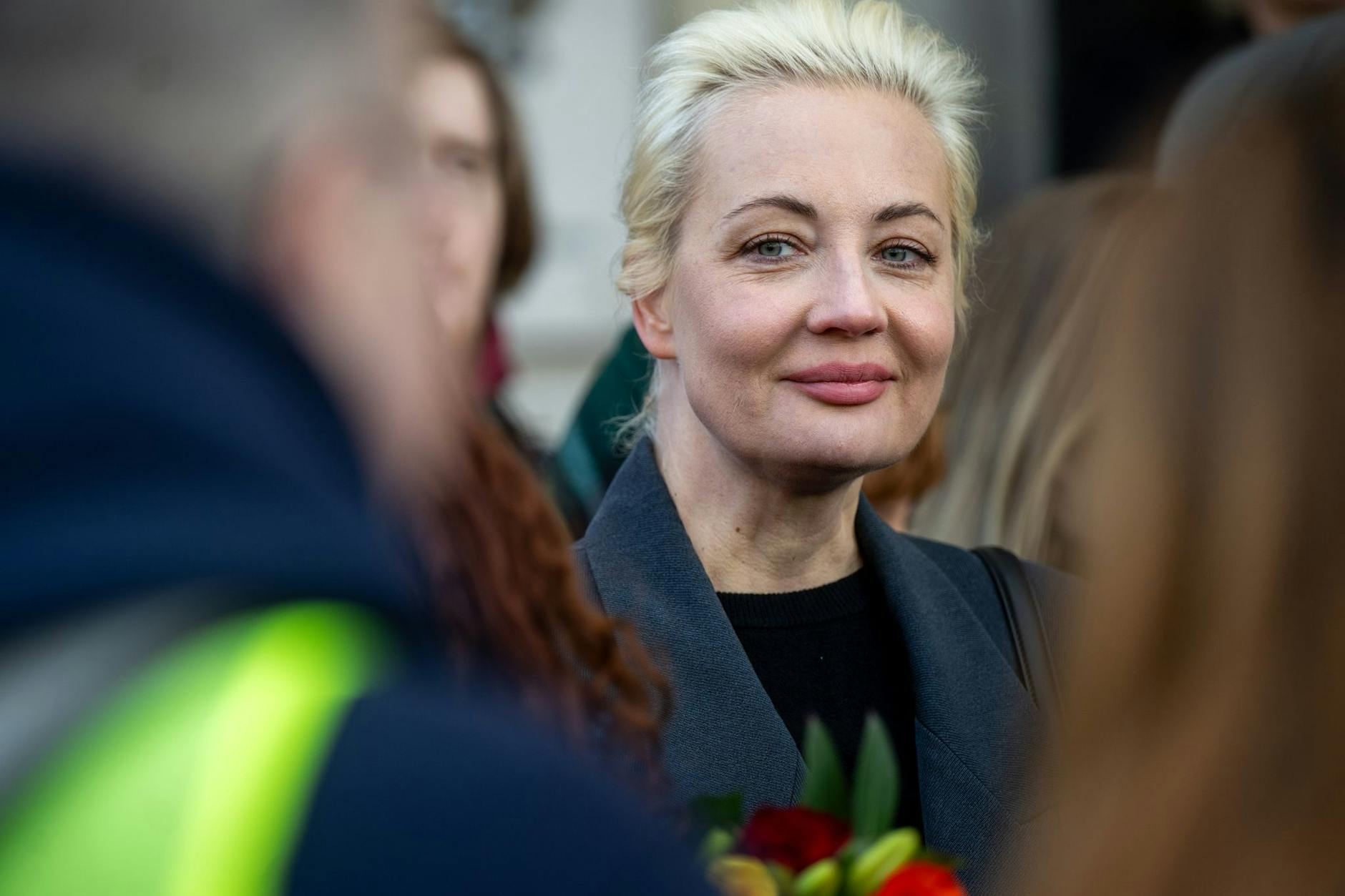 Julia Nawalnaja, Witwe von Alexej Nawalny, wird bei dem Protest am 17. November dabei sein.