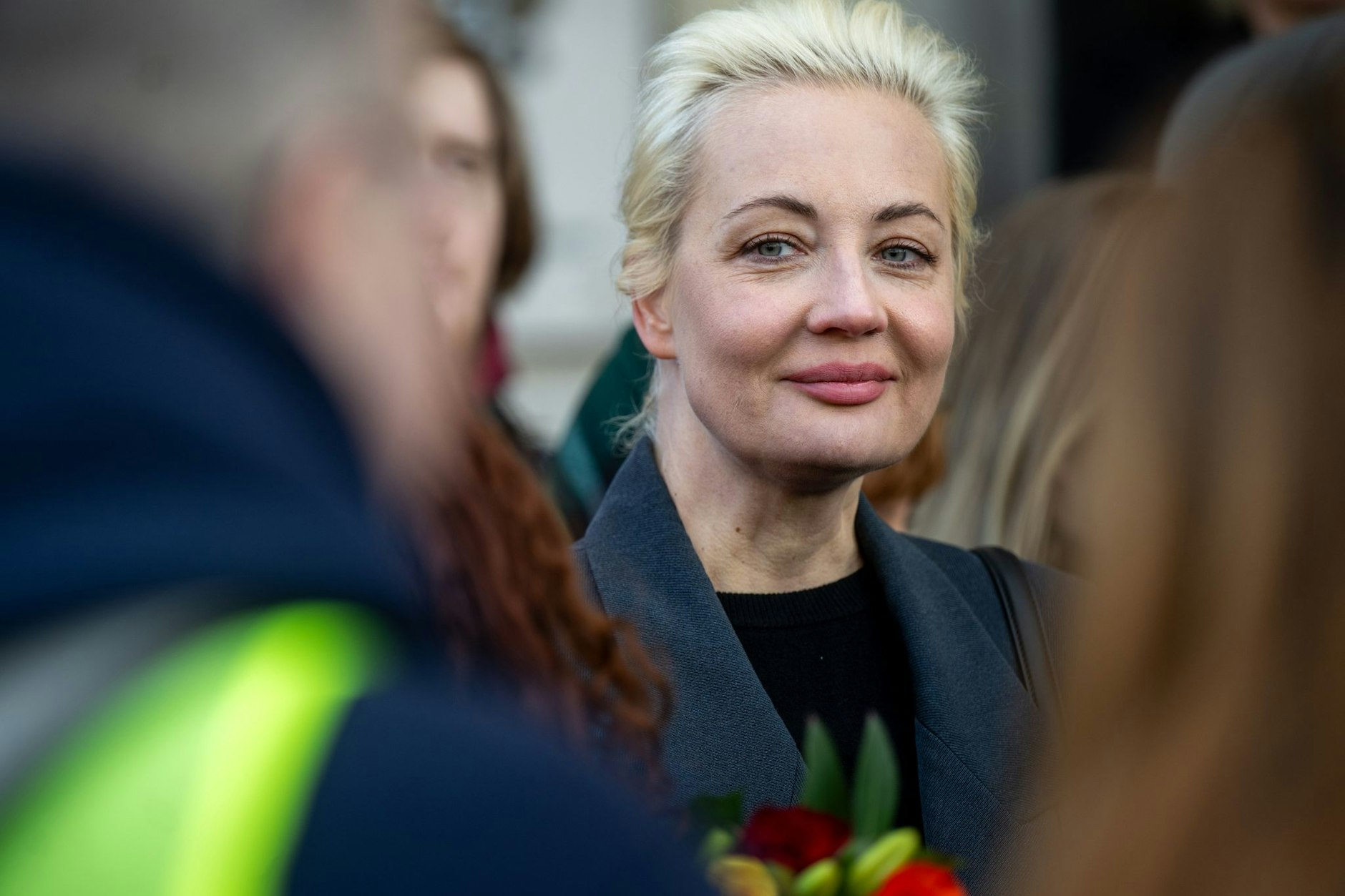 Julia Nawalnaja, Witwe von Alexej Nawalny, wird bei dem Protest am 17. November dabei sein.