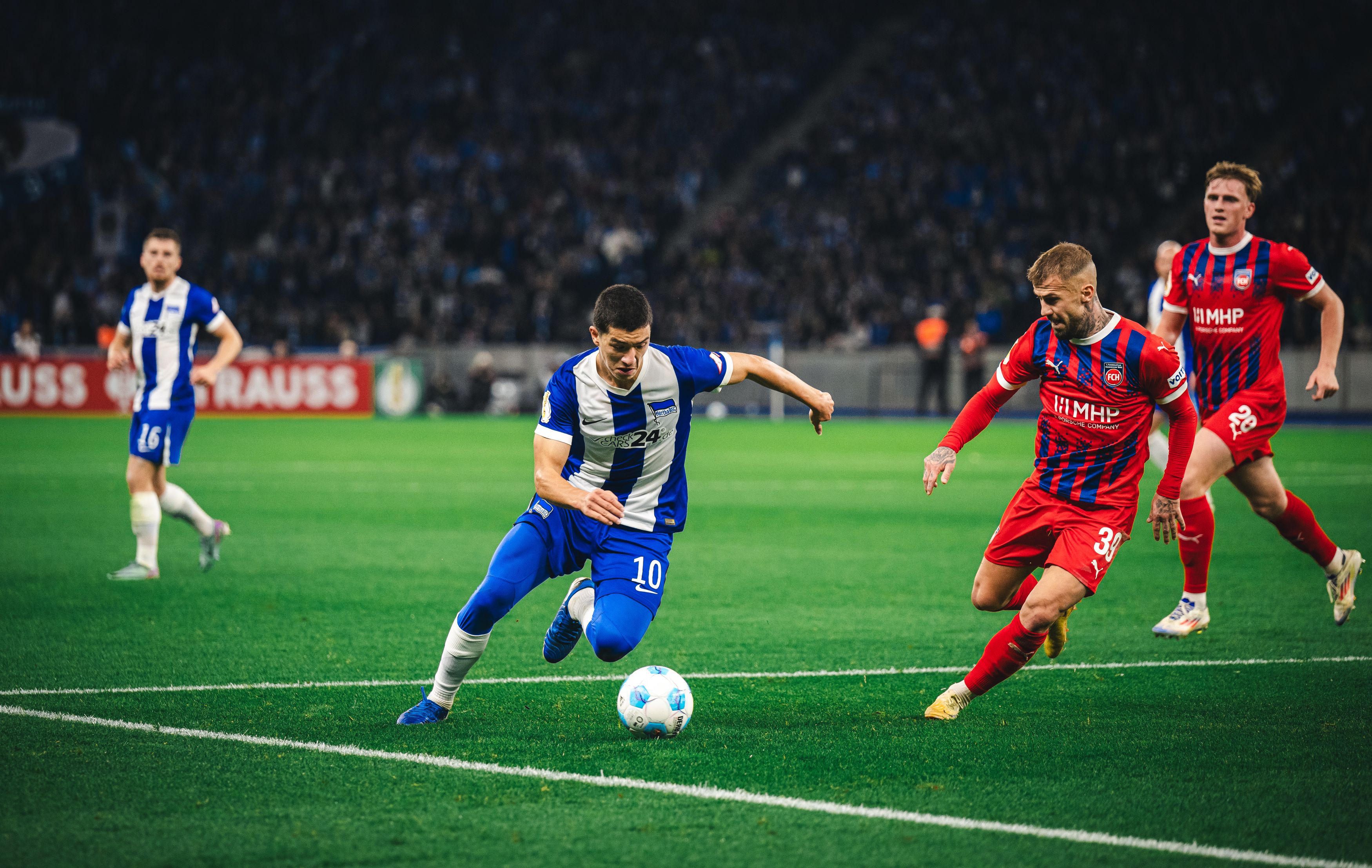 Hertha BSC: Knieschmerzen weggezaubert! Ibo Maza ist DER Pokalheld