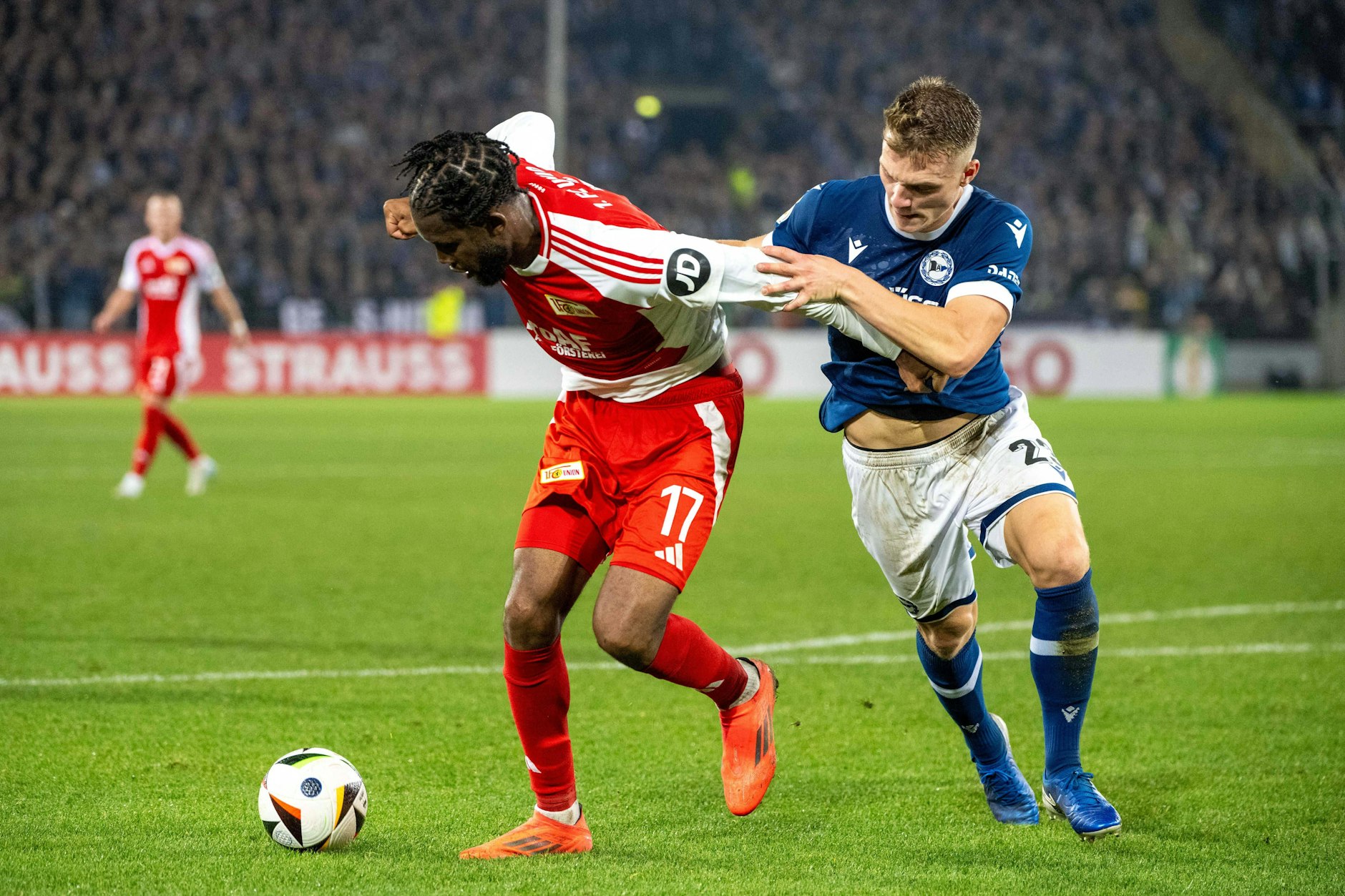 Union-Stürmer Jordan rieb sich in Bielefeld auf und wartet auch nach seinem zehnten Spiel in dieser Saison weiter auf sein erstes Tor.