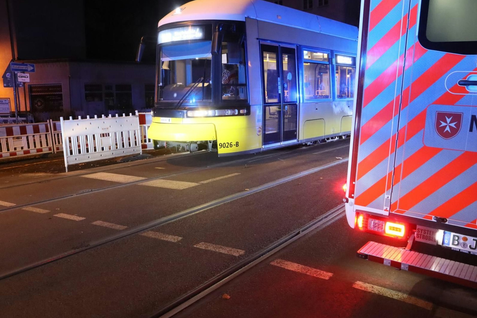 Ein ähnlicher Unfall in Berlin