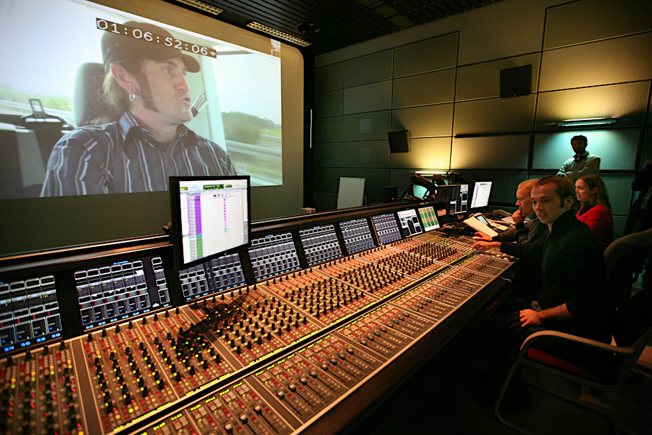 Blick in ein Synchronisationsstudio der Filmuniversität Babelsberg&nbsp;