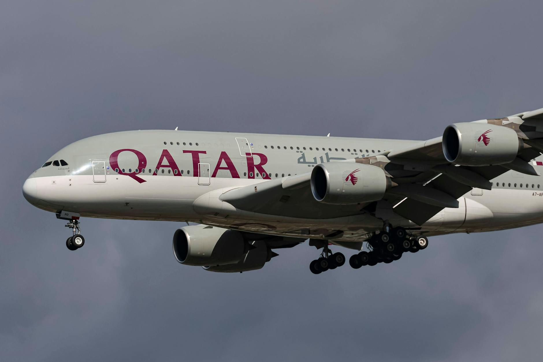 Eine Maschine der Qatar Airways musste auf dem Weg nach Katar umkehren. 