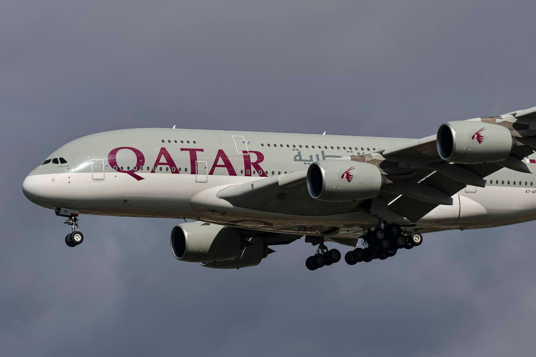 Eine Maschine der Qatar Airways musste auf dem Weg nach Katar umkehren.&nbsp;