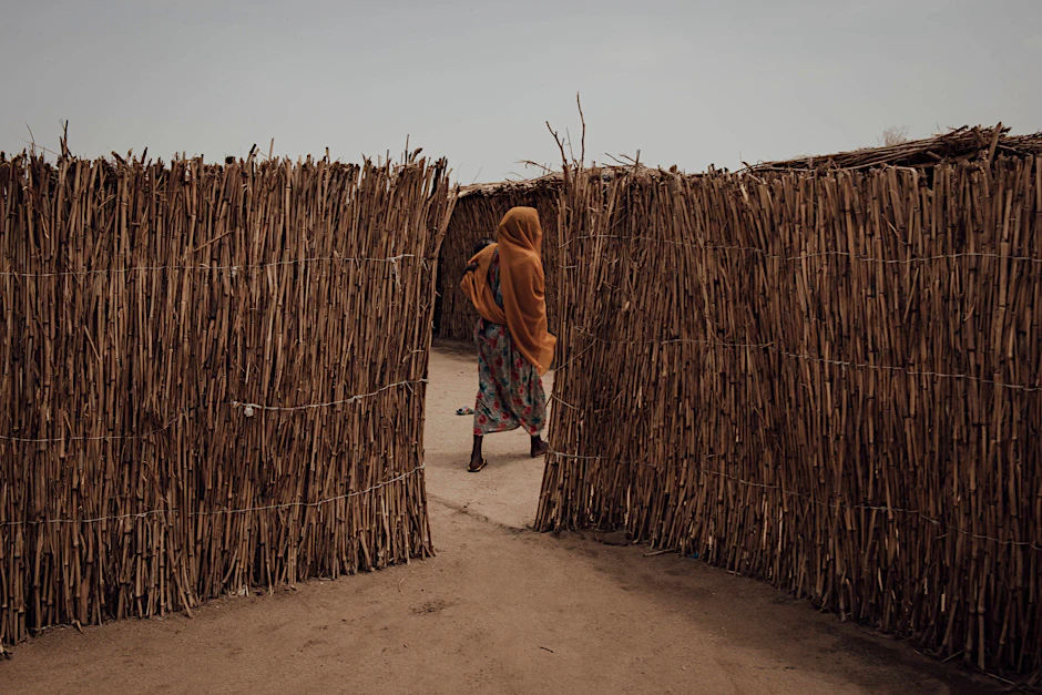 Eine Frau aus dem Sudan. Die UN spricht von sexualisierter Gewalt in „erschütterndem Ausmaß“.