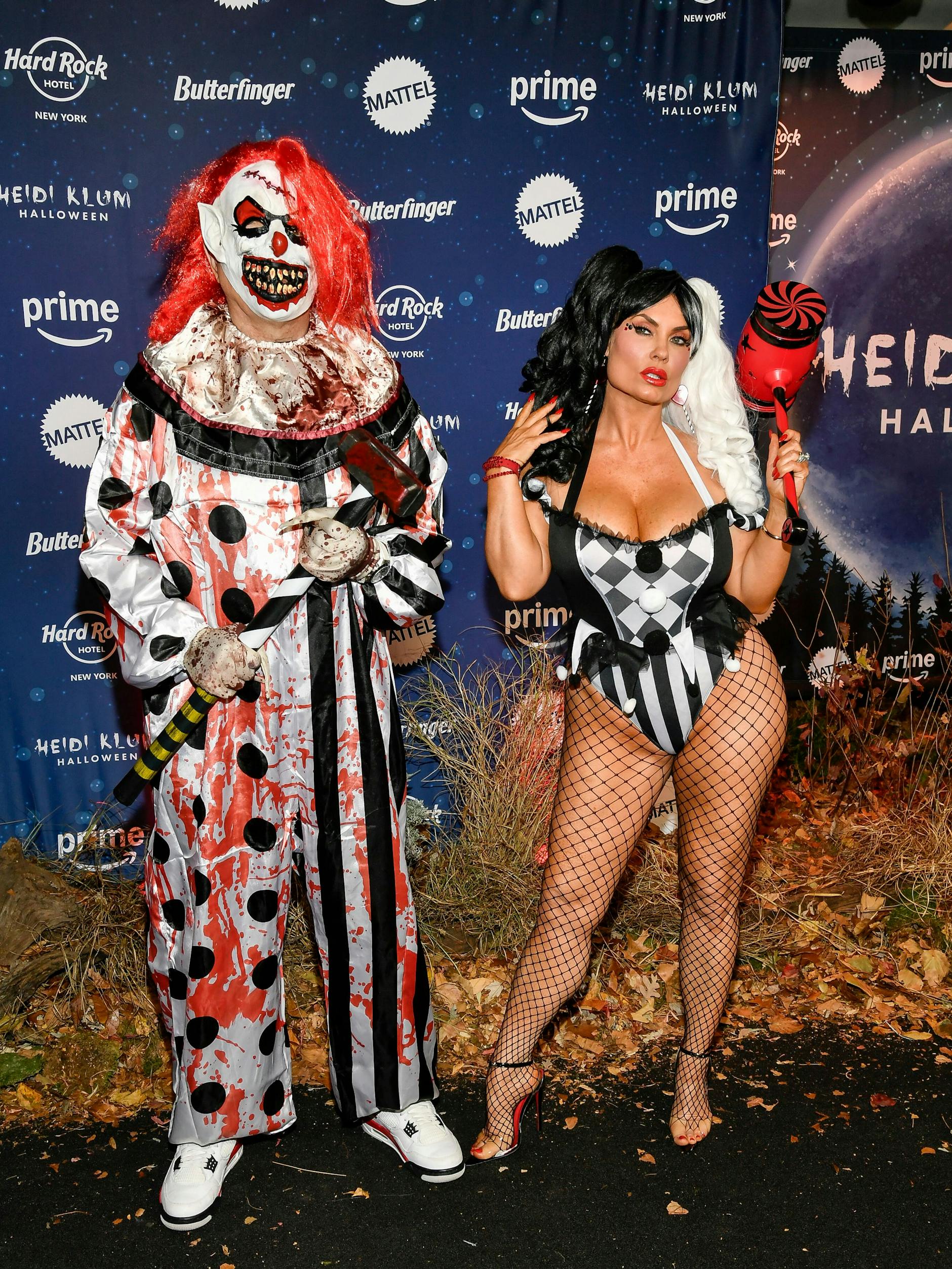Auch Ice-T und Coco Austin kamen zur Kostümparty.