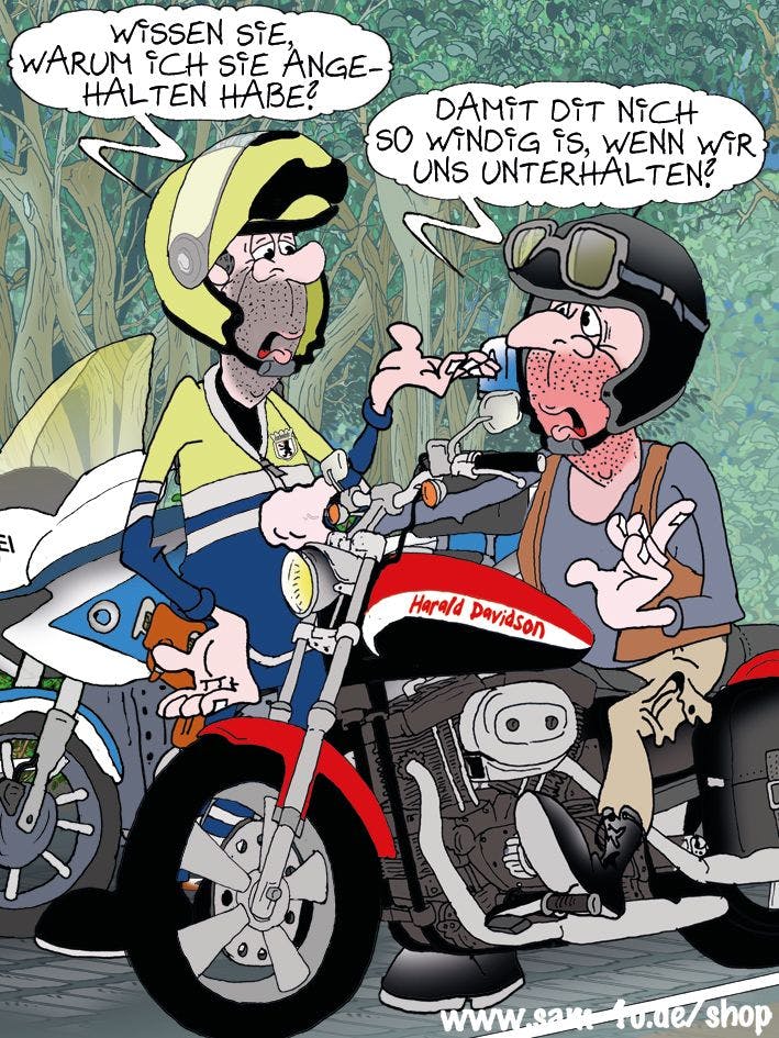 Auch heute haben wir einen Cartoon des Tages für Sie - und auch heute kommt er von Zeichner Sam Paff aus Berlin.