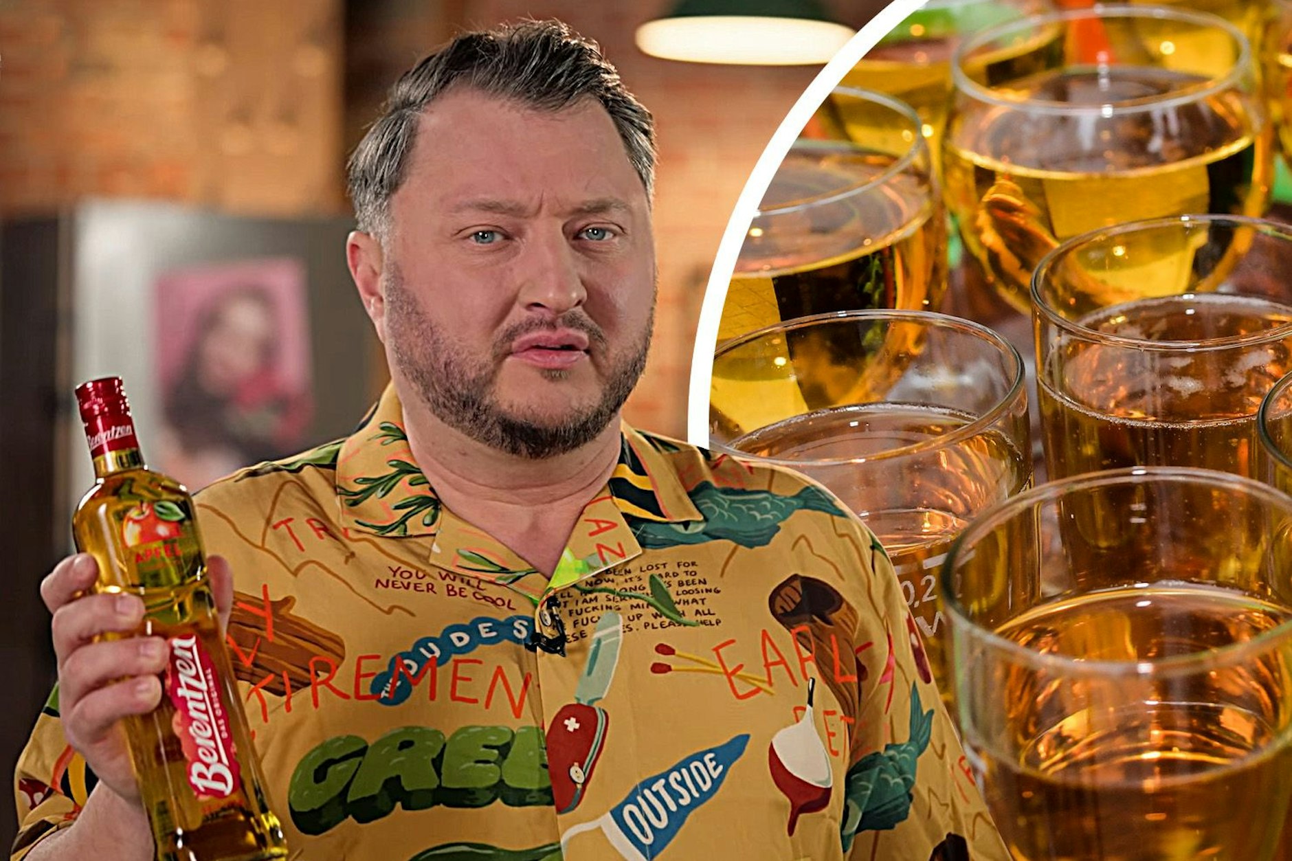 Koch Sebastian Lege nimmt bei „besseresser“ im ZDF regelmäßig Produkte unter die Lupe - dieses Mal ist der Apfelkorn dran.
