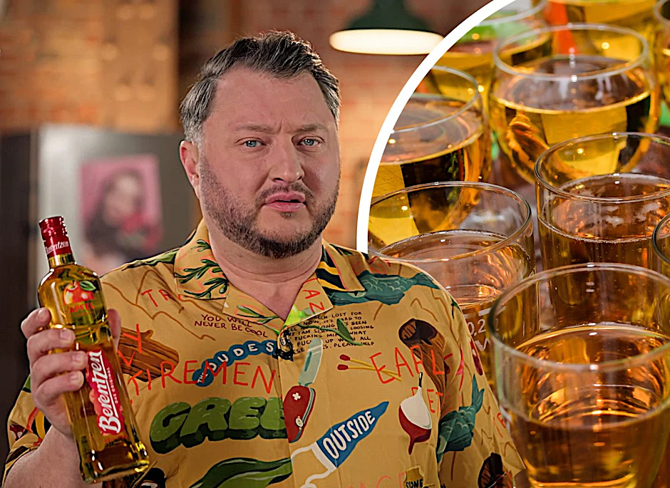 Koch Sebastian Lege nimmt bei „besseresser“ im ZDF regelmäßig Produkte unter die Lupe - dieses Mal ist der Apfelkorn dran.