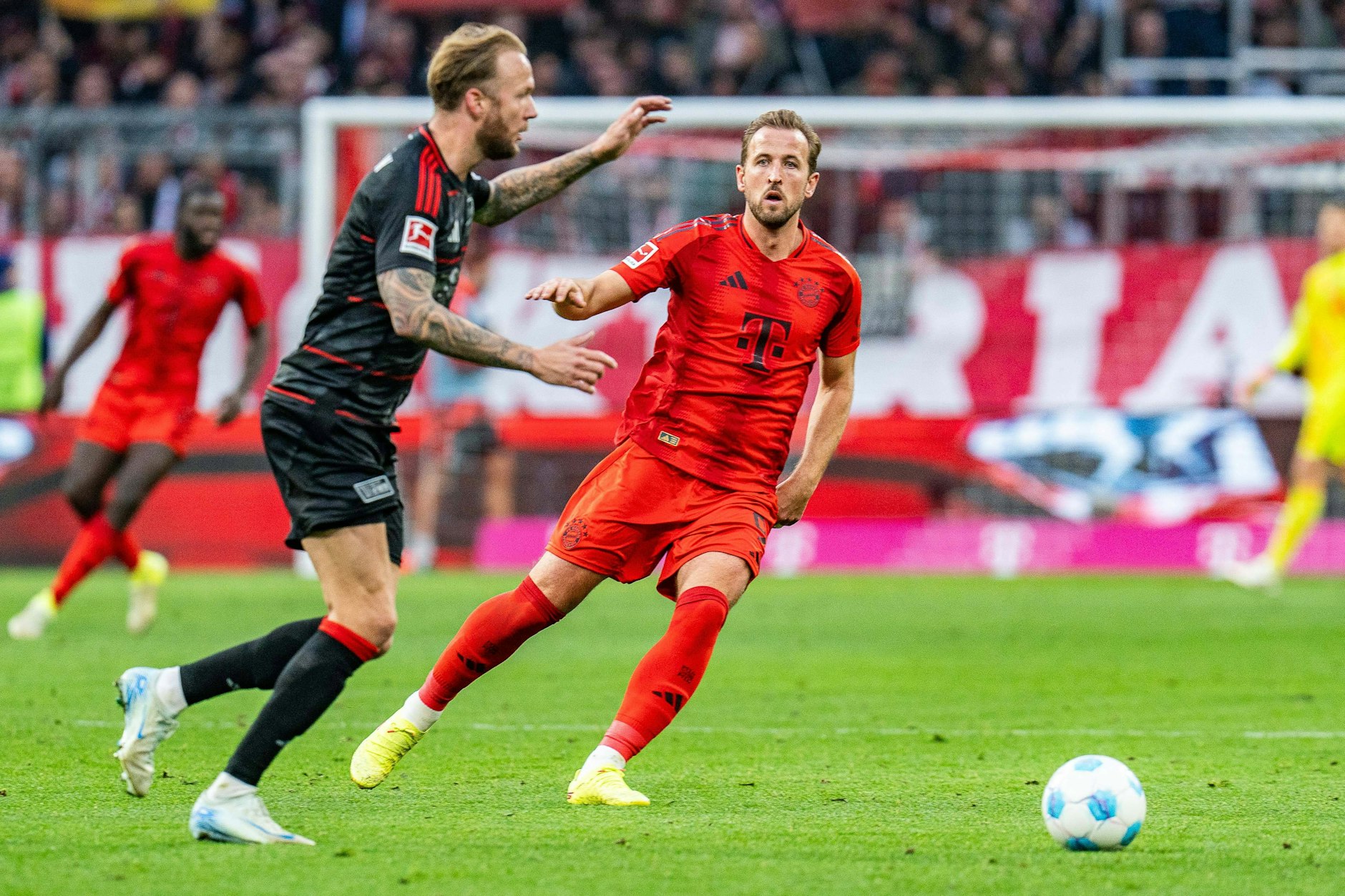 Bayern-Star und Doppelpacker Harry Kane lobt den 1. FC Union für seine Spielweise.&nbsp;
