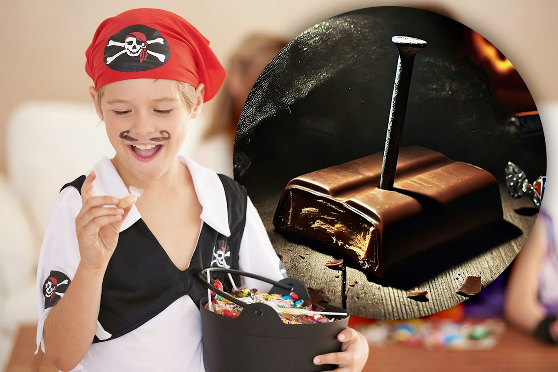 Eigentlich sollten Halloween-Süßigkeiten Freude bringen, doch für eine Gruppe Schüler aus dem Landkreis Diepholz verwandelte sich der Naschspaß in einen Albtraum. In einem gesammelten Schokoriegel entdeckten sie einen Nagel.