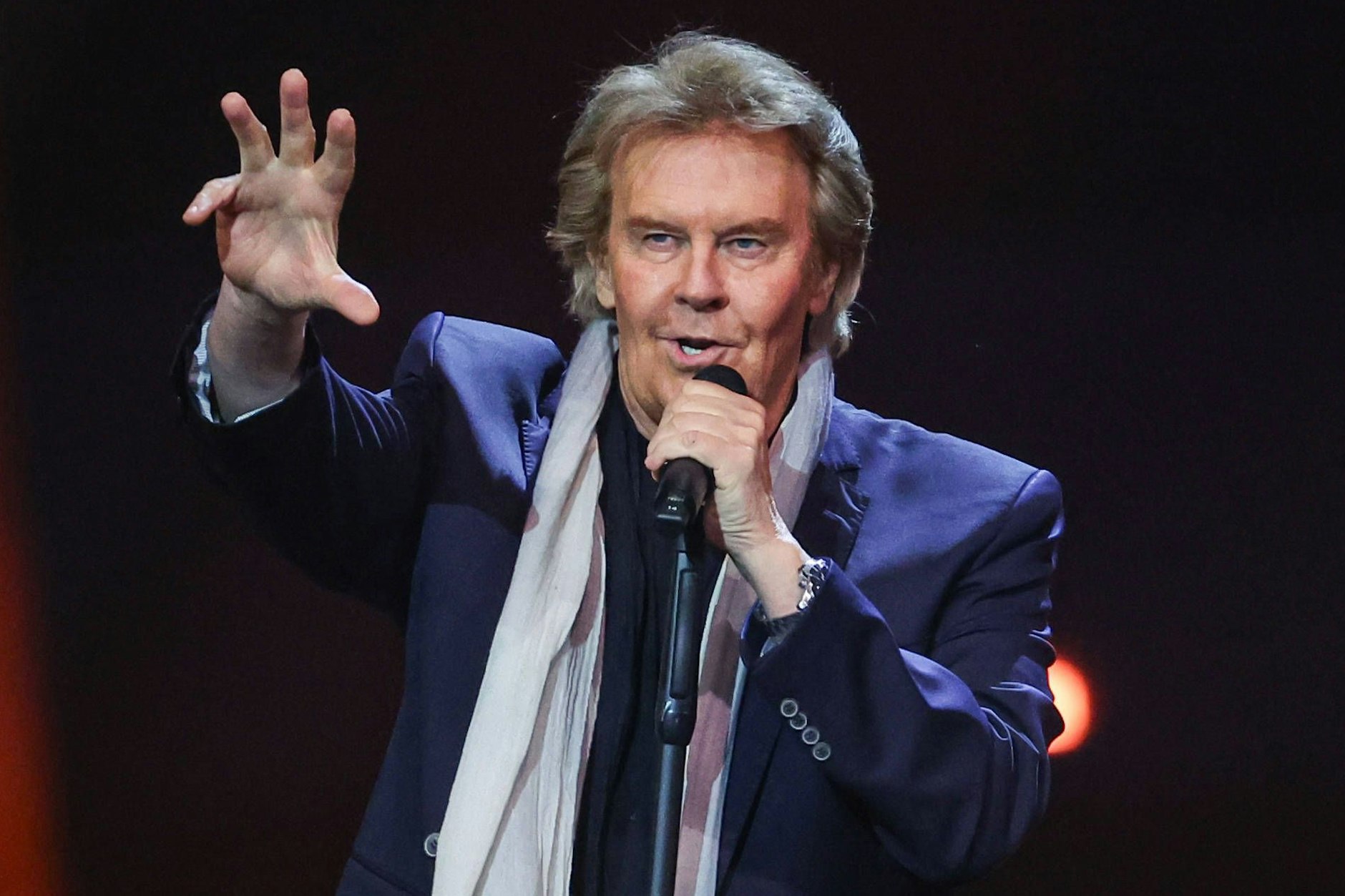 Howard Carpendale beim Schlagerboom 2024. Im Jahr 2026 will er noch einmal auf Konzert-Reise gehen, dann verabschiedet sich der Sänger aus dem Tour-Geschäft.