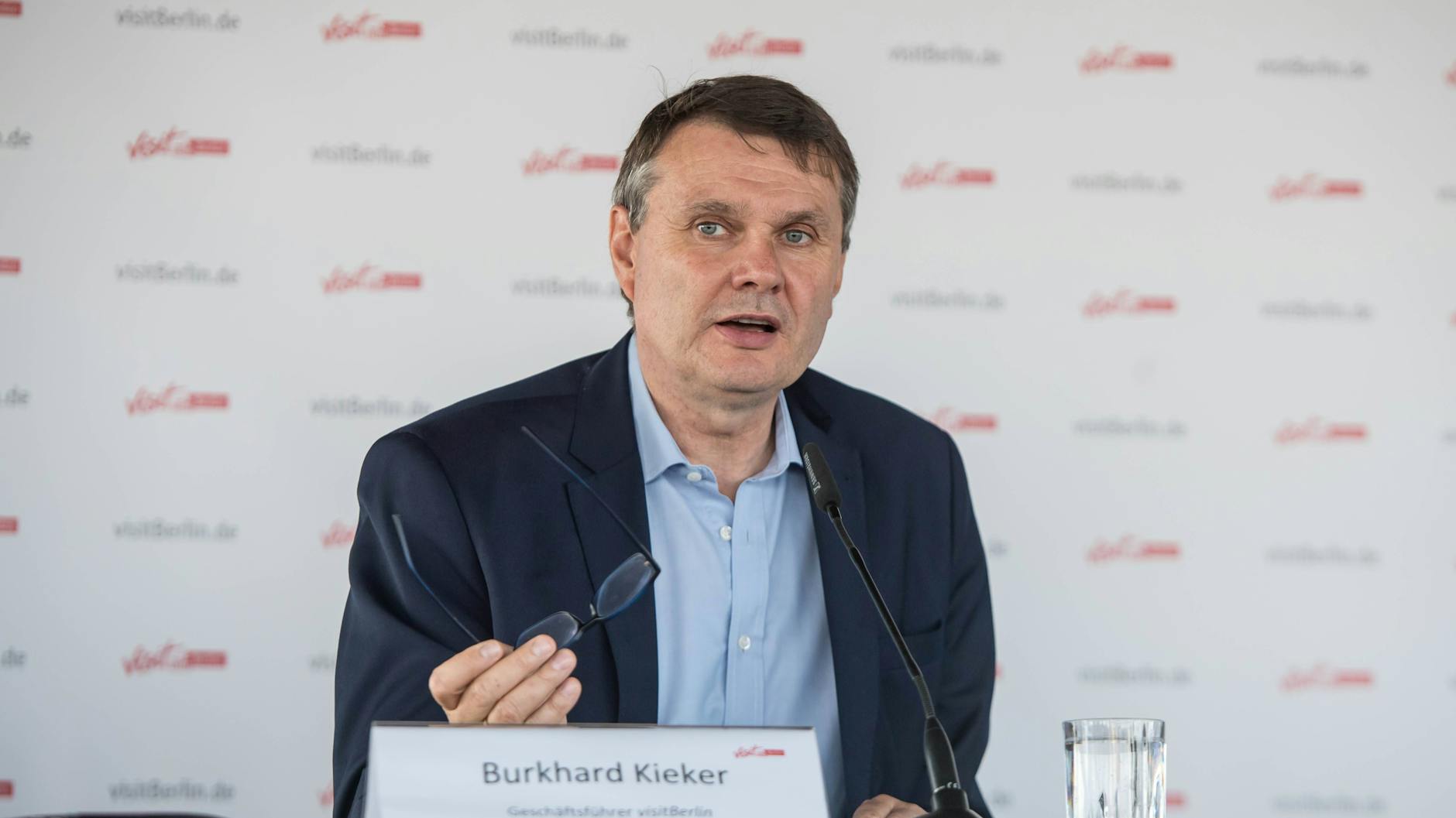Burkhard Kieker ist der Geschäftsführer von visitBerlin.