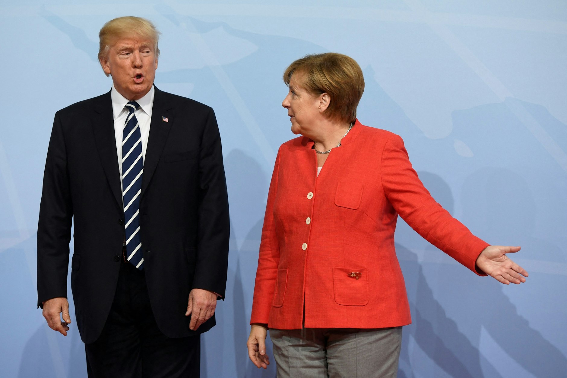 Washington Post: Während der ersten Präsidentschaft von <a href="https://www.berliner-zeitung.de/topics/donald-trump">Donald Trump</a>&nbsp;war <a href="https://www.berliner-zeitung.de/topics/angela-merkel">Angela Merkel</a> „Europas Entscheidungsträgerin“.