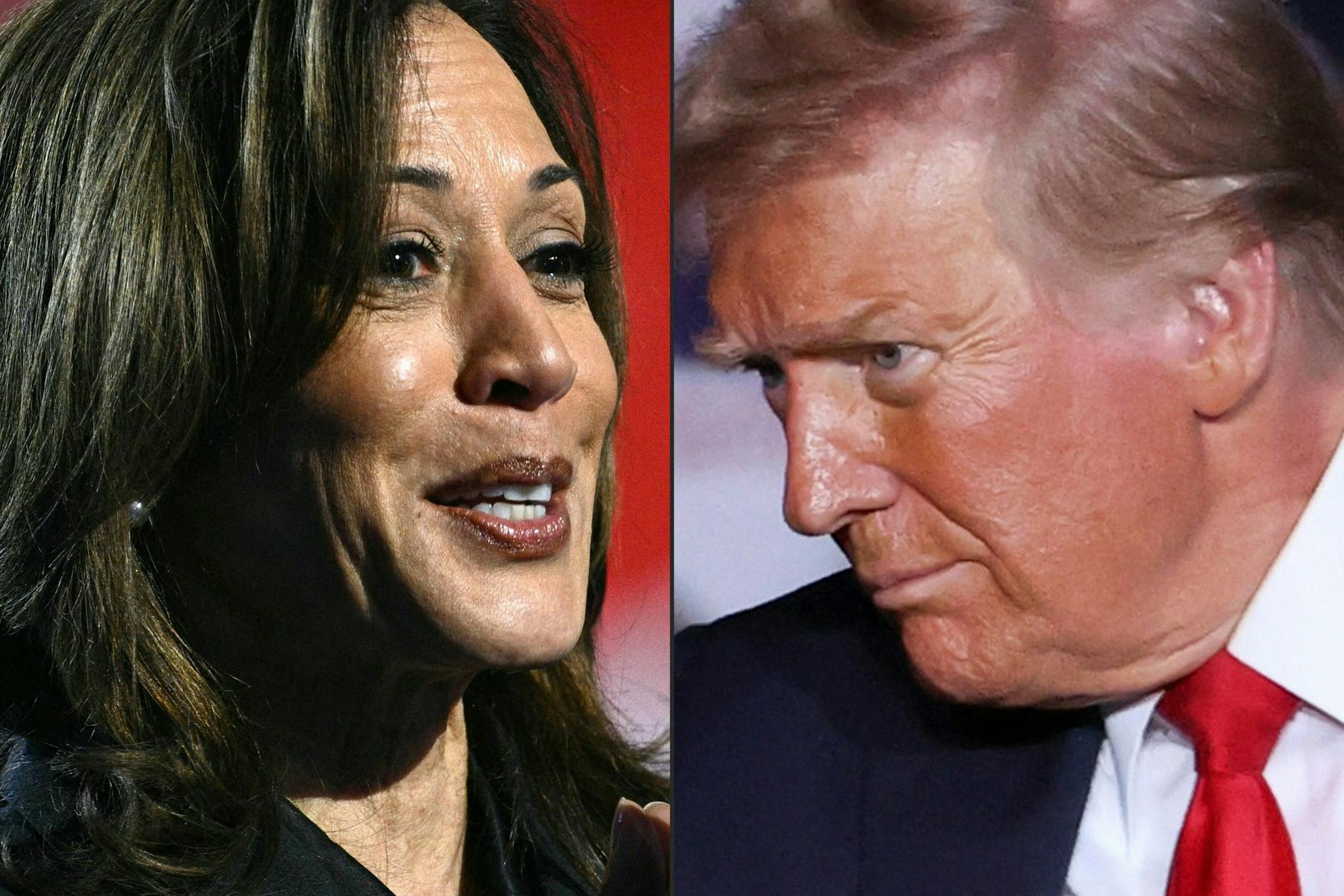 Kamala Harris und Donald Trump versuchen am Montag noch die letzten Wählerinnen und Wähler in Pennsylvania zu überzeugen.