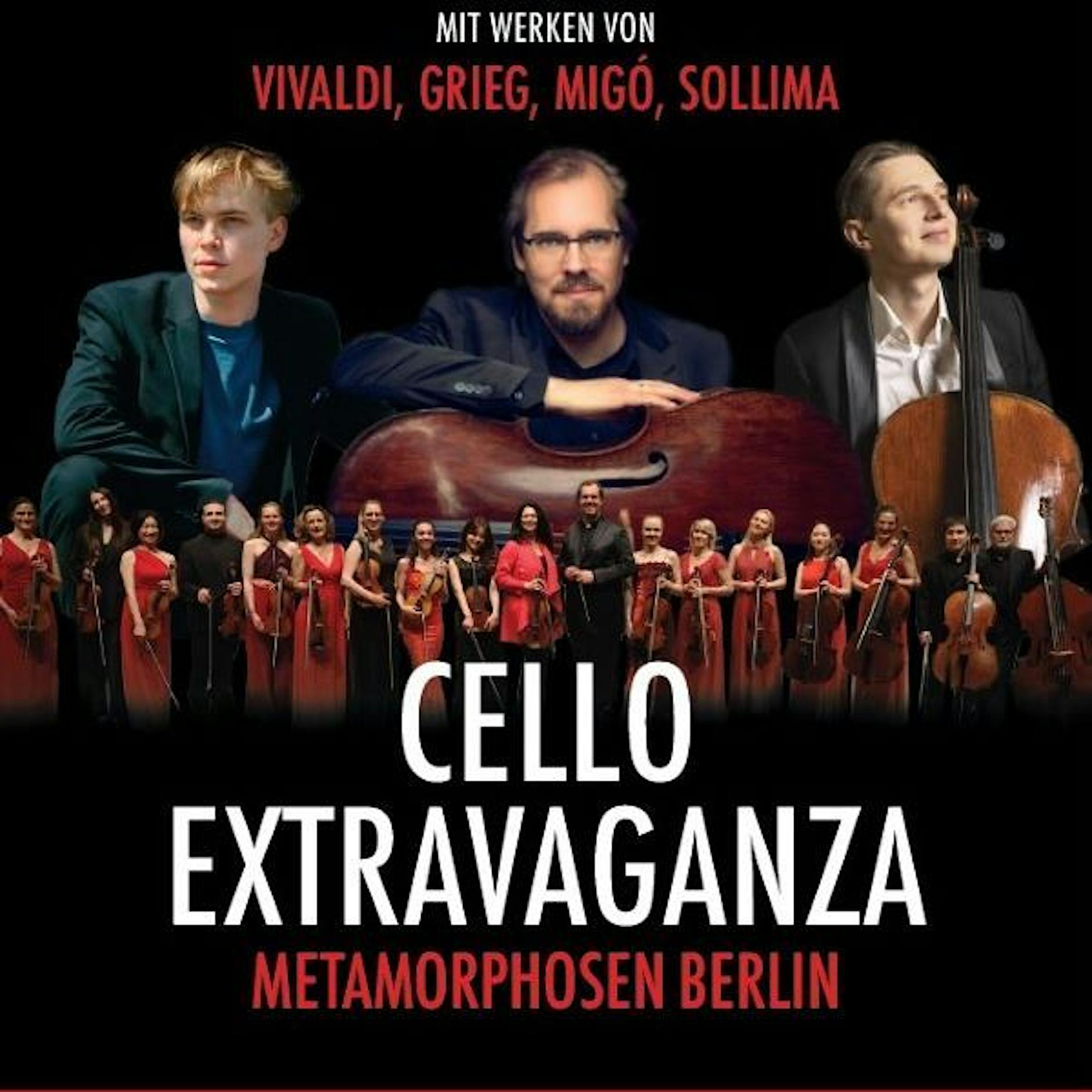 Philharmonie Berlin „Cello Extravaganza“ 29.11.24 | Tickets