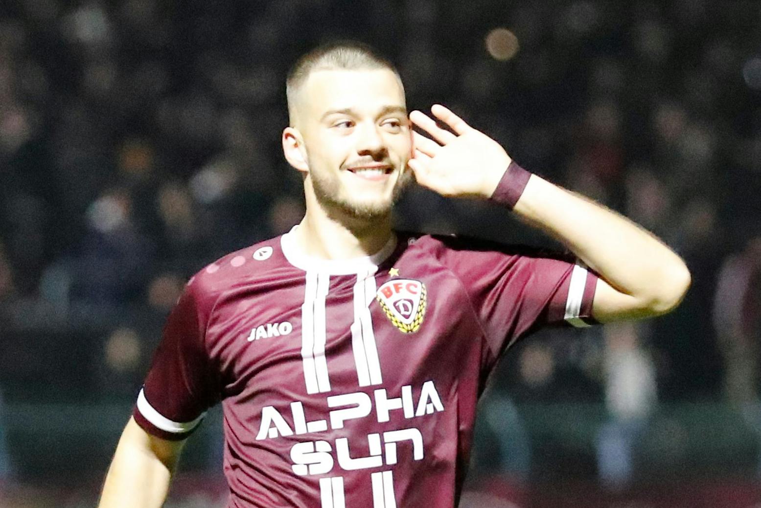 Hat beim BFC Dynamo gerade richtig gut lachen: Ivan Knezevic