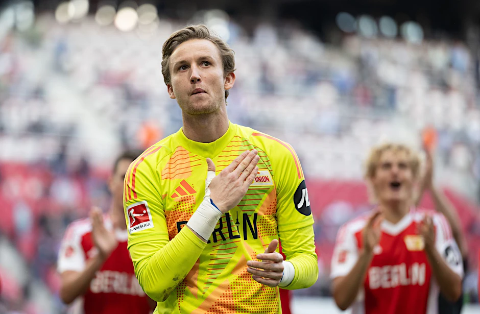 Voller Fokus auf den 1. FC Union Berlin: Frederik Rönnow hat seinen Rücktritt aus der dänischen Nationalmannschaft erklärt.