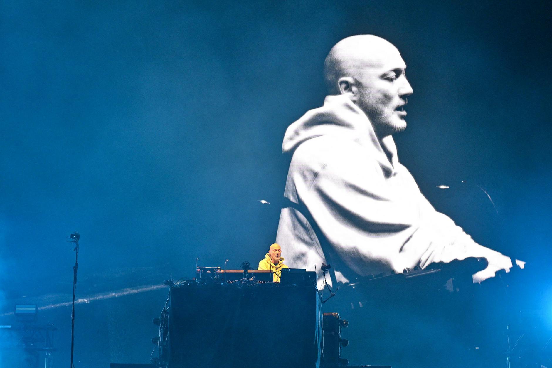Paul Kalkbrenner hier bei einem Auftritt in Frankreich im Juli 2023
