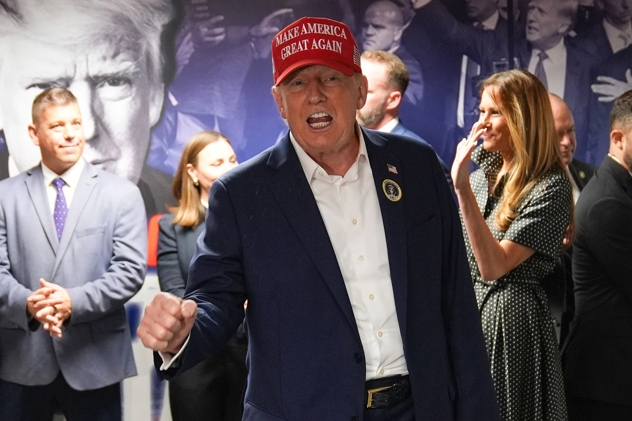 Trump sprach am Wahlabend schon von möglichem Wahlbetrug.