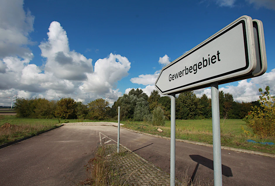 In Buchholz Nord im Bezirk Pankow soll in den kommenden Jahren ein Gewerbegebiet entstehen.