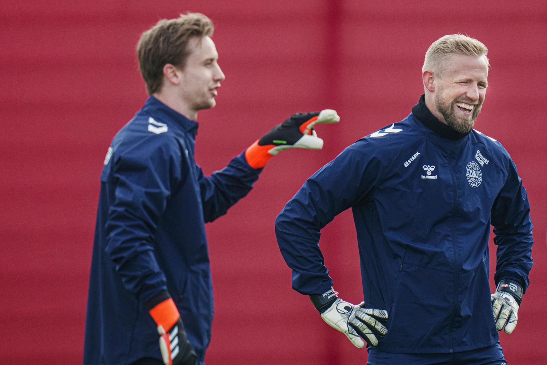 Frederik Rönnow (32) kam in der dänischen Nationalmannschaft nicht an Kasper Schmeichel (38) vorbei. 