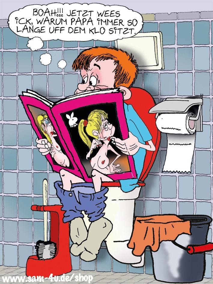 Der Cartoon des Tages kommt auch heute von Zeichner Sam Paff aus Berlin.