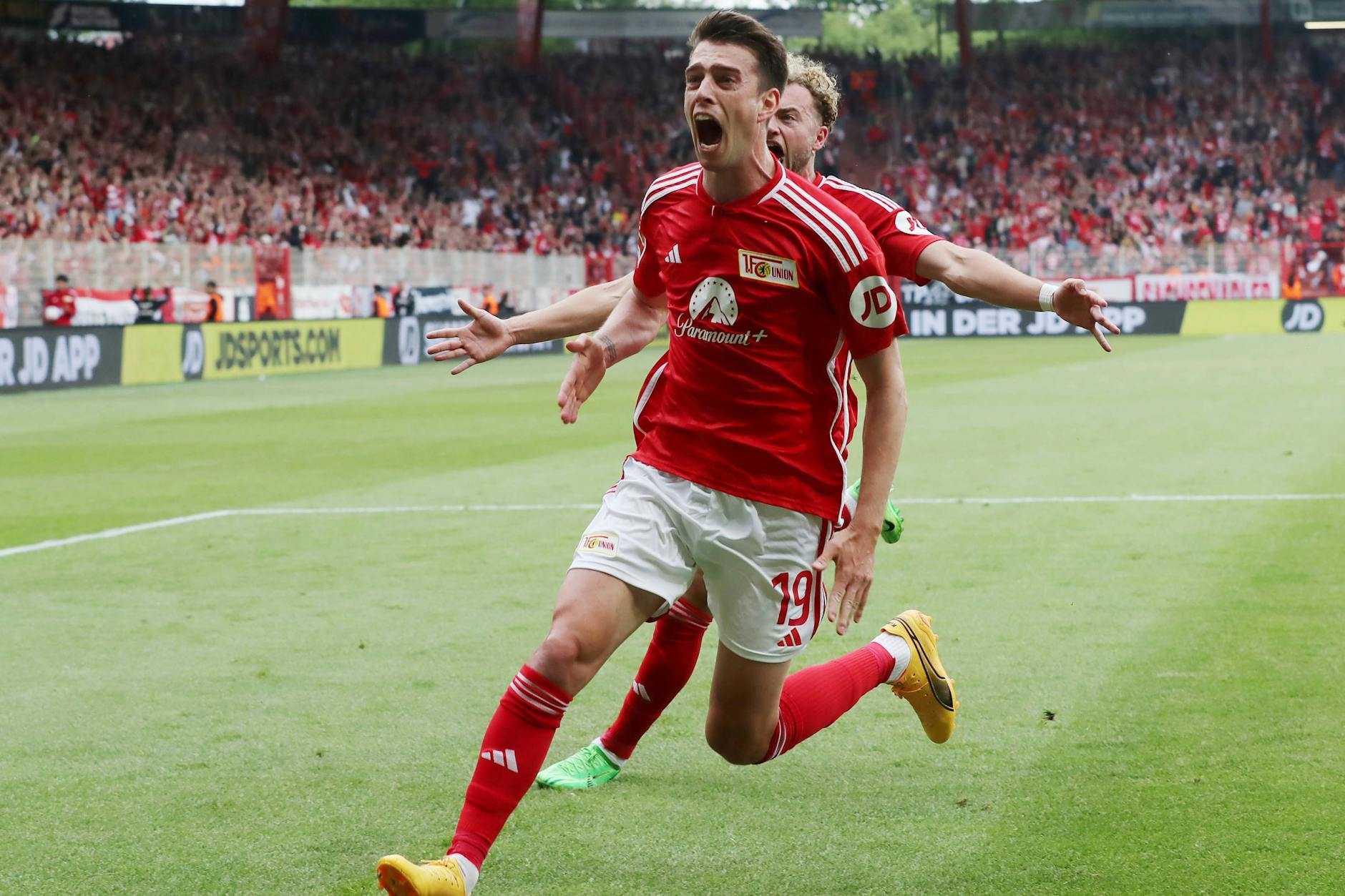 Janik Haberer (30) schoss den 1. FC Union in der Nachspielzeit des letzten Spieltags gegen den SC Freiburg zum direkten Klassenerhalt. 
