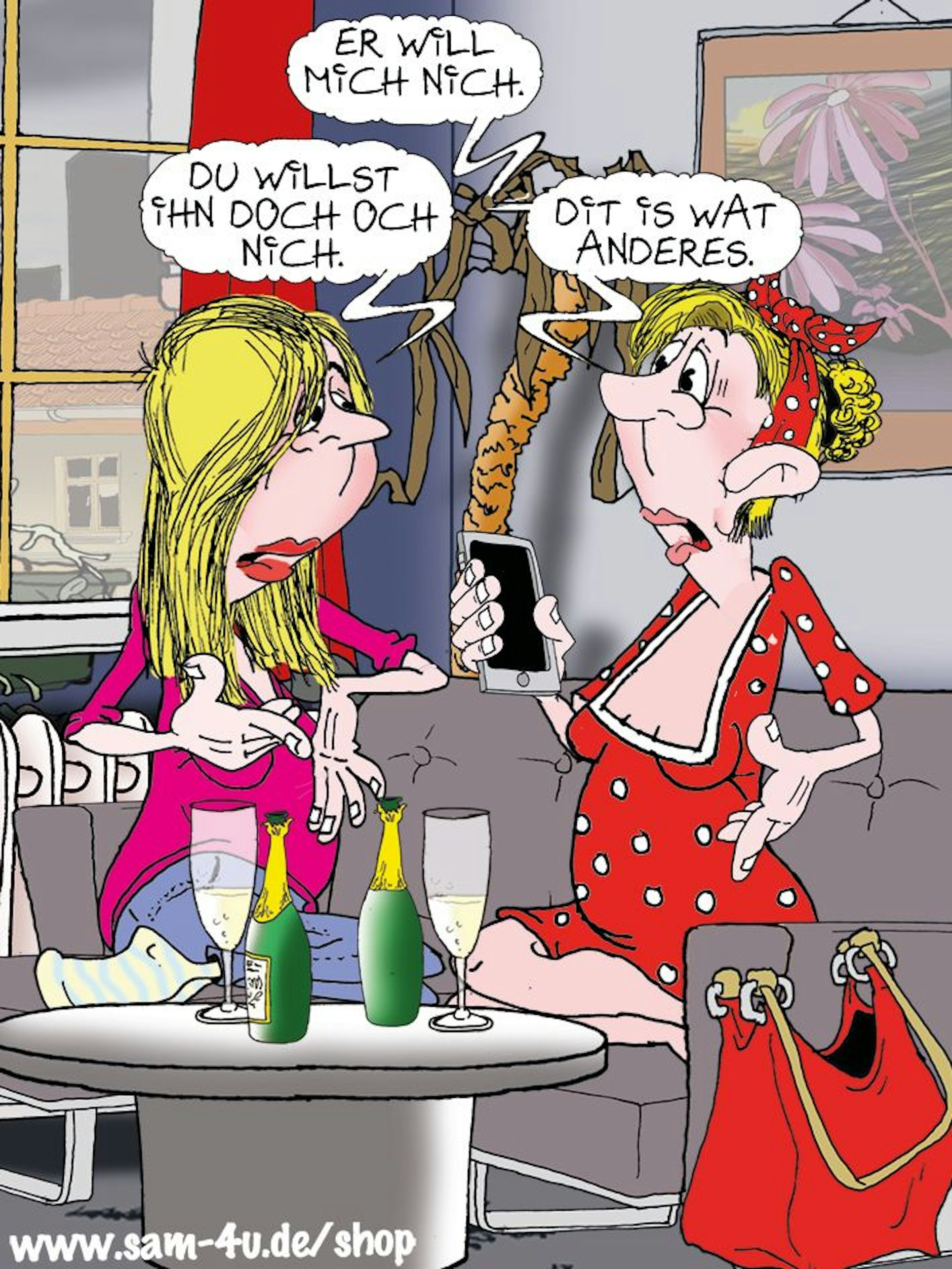Auch heute kommt der Cartoon des Tages von Zeichner Sam Paff aus Berlin.
