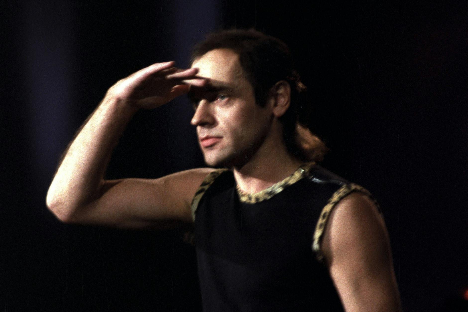 Konzert gegen den Nato-Raketenbeschluss im Palast der Republik – Udo Lindenberg und das Panikorchester.