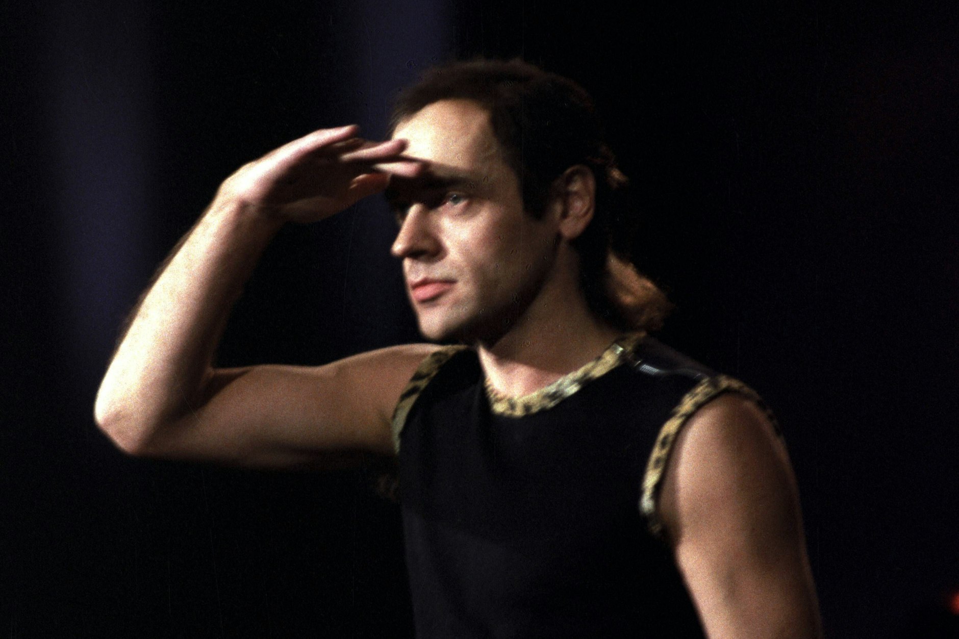 Konzert gegen den Nato-Raketenbeschluss im Palast der Republik – Udo Lindenberg und das Panikorchester.