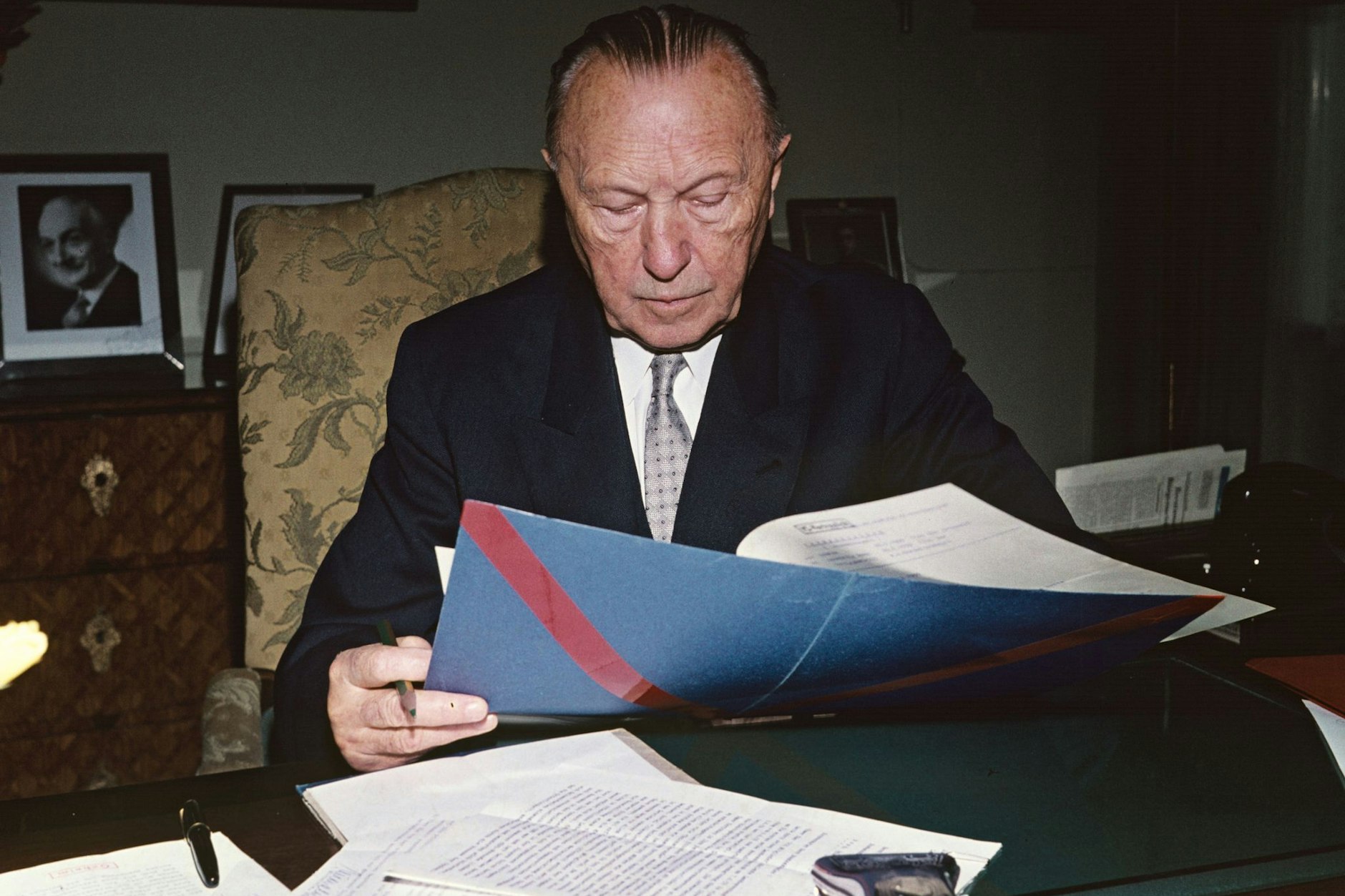 Bundeskanzler Konrad Adenauer war mit der Berichterstattung der ARD gar nicht einverstanden.