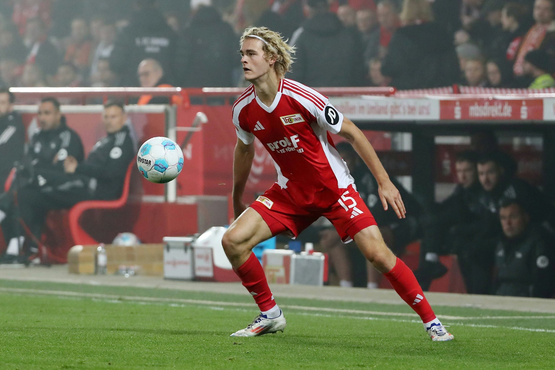 Unions Shootingstar Tom Rothe legte eine kleine Pause ein, Freitag gegen Freiburg ist er wieder in der Startelf.
