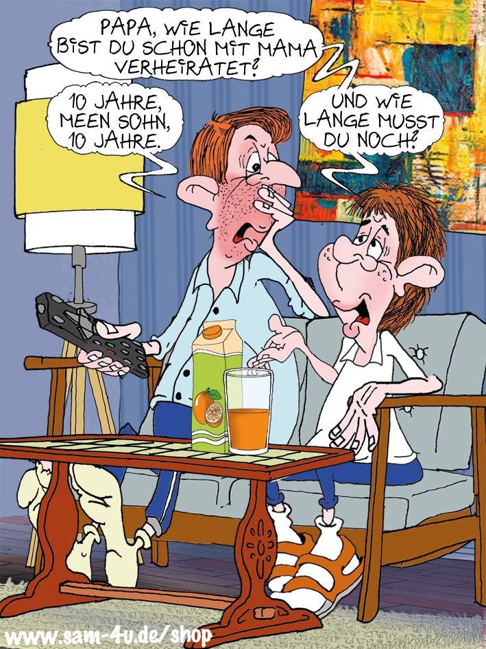 Auch heute stammt der Cartoon des Tages aus der Werkstatt von Zeichner Sam Paff in Berlin.