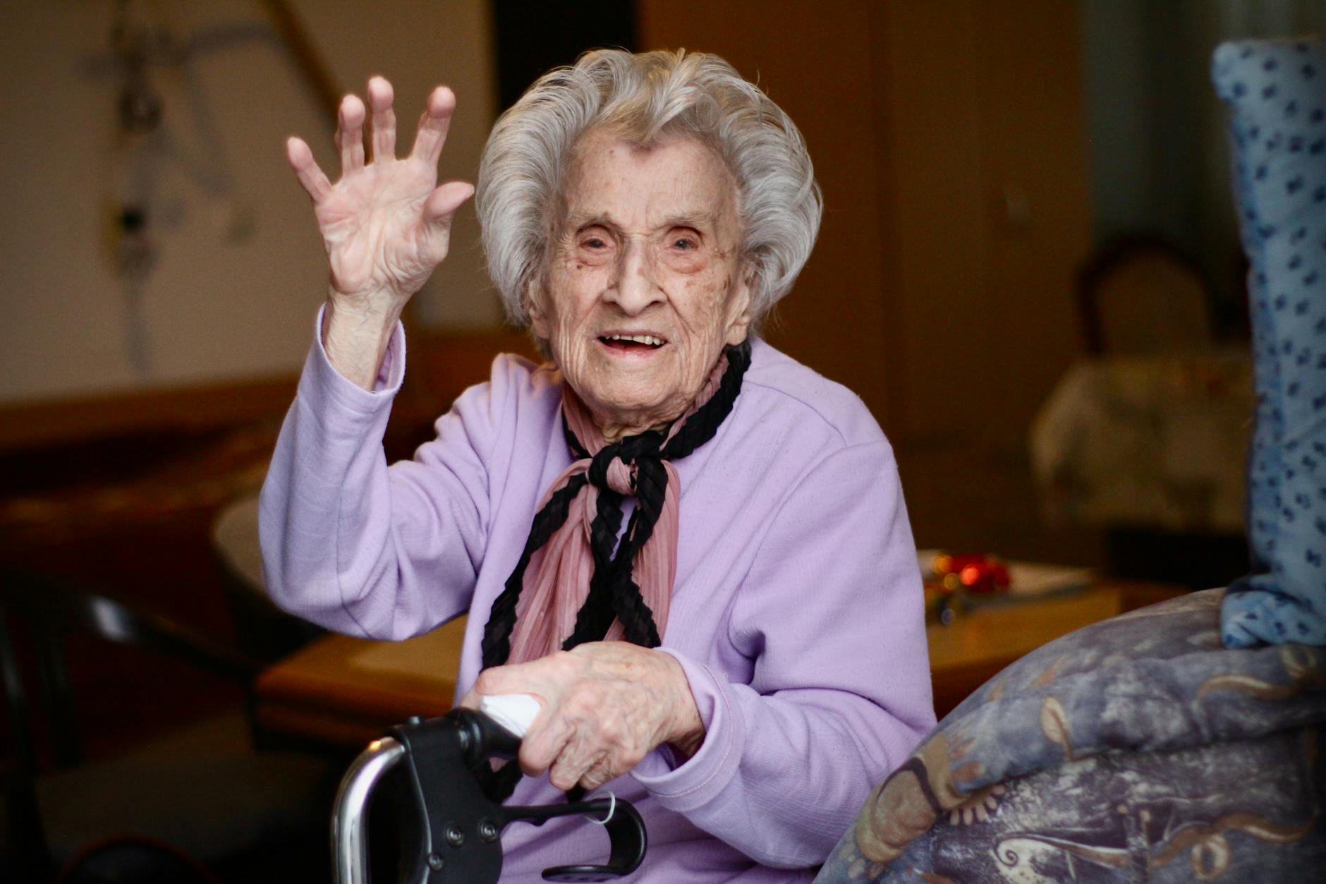 Gertrud Oertel wird am Montag, dem 11.11.2024 ganze 110 Jahre alt!