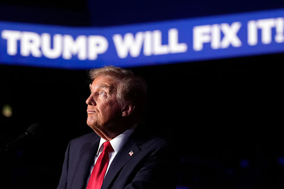 Donald Trump bei einem Wahlkampfauftritt in Nevada.