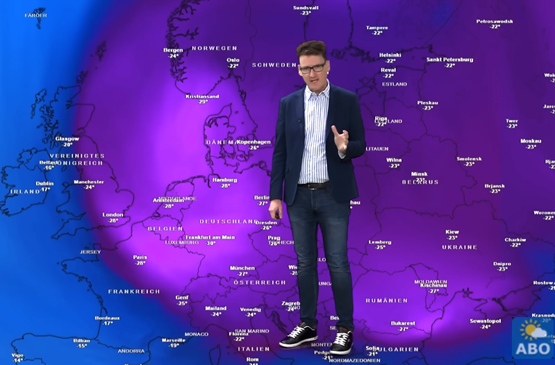 Irres Wetter: Kälte-Ei, Schnee und -30 Grad – aber wann und wo?