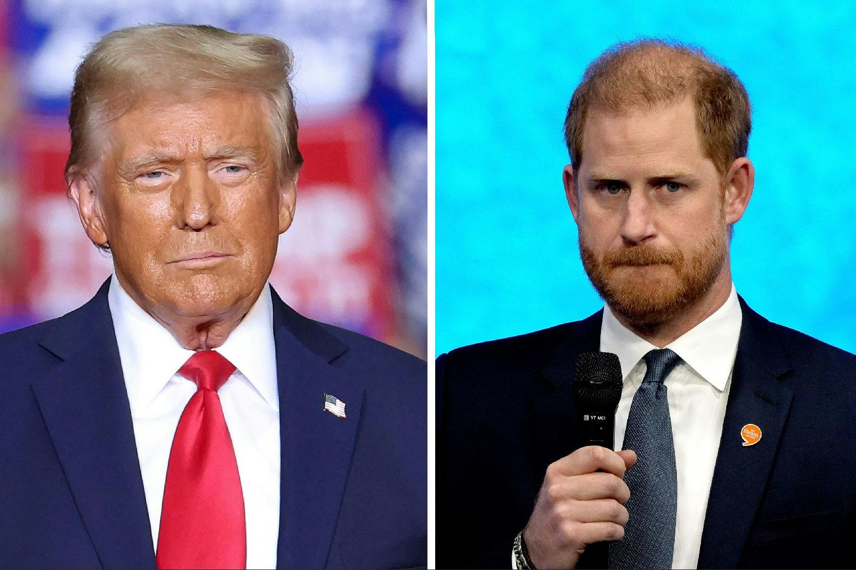 „You are out“: So oder so ähnlich könnte Trump bald Harry abkanzeln.