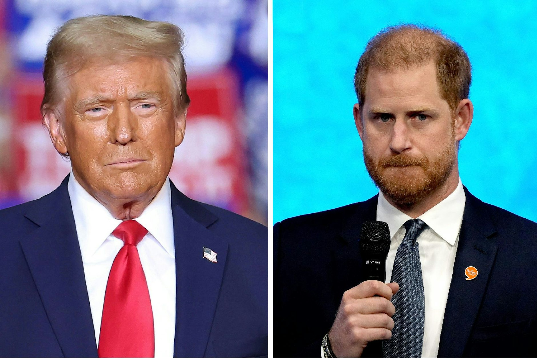 „You are out“: So oder so ähnlich könnte Trump bald Harry abkanzeln.