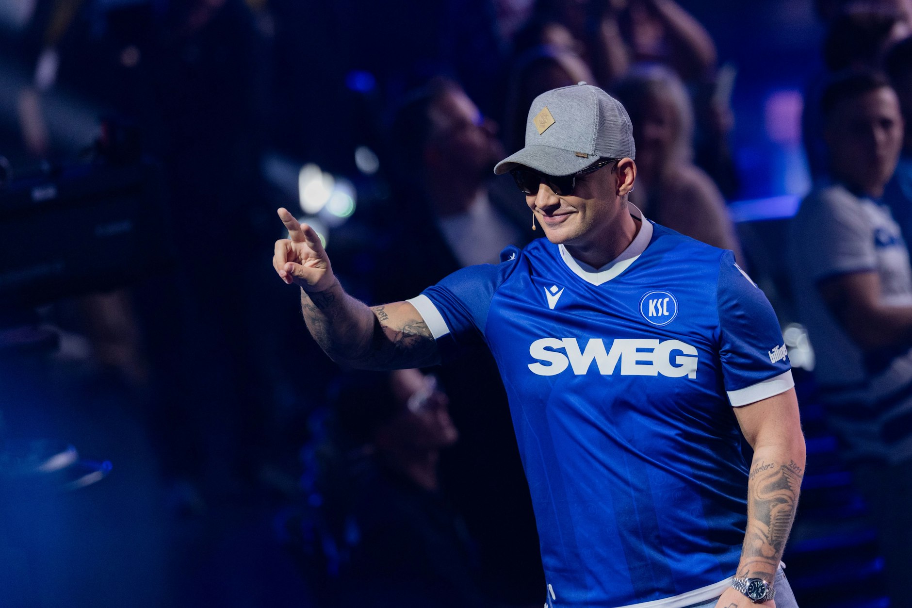 Pietro Lombardi bei seinem Auftritt im Finale von Deutschland sucht den Superstar.