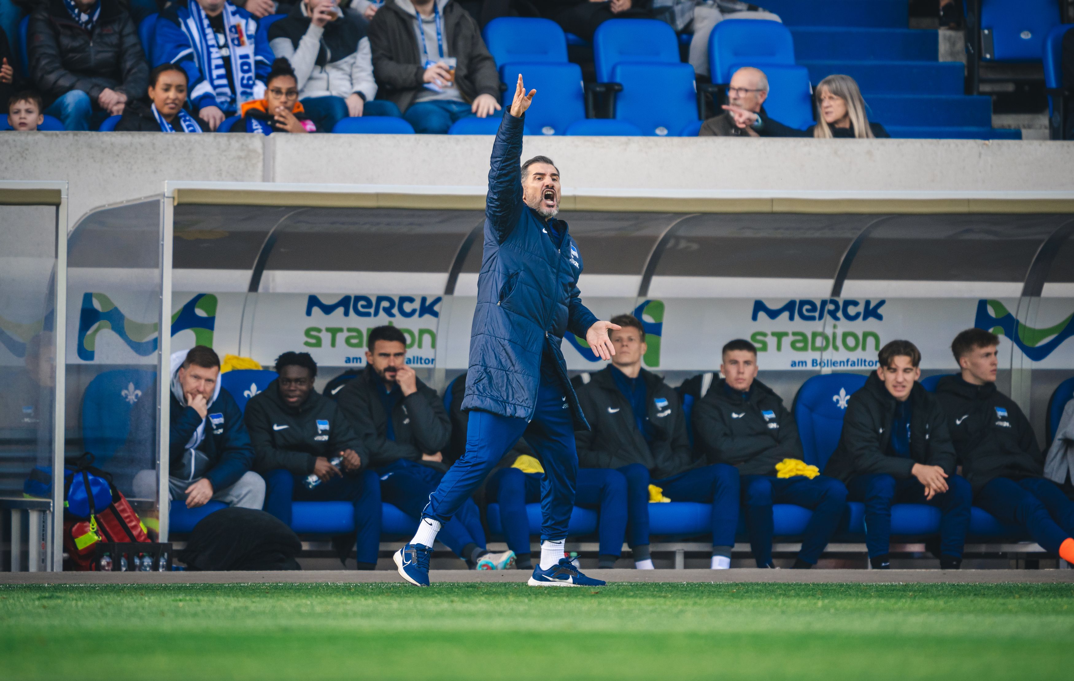 Torklau! Hertha-Coach Fiel: „Ich kann nicht sagen, wo es Handspiel war“