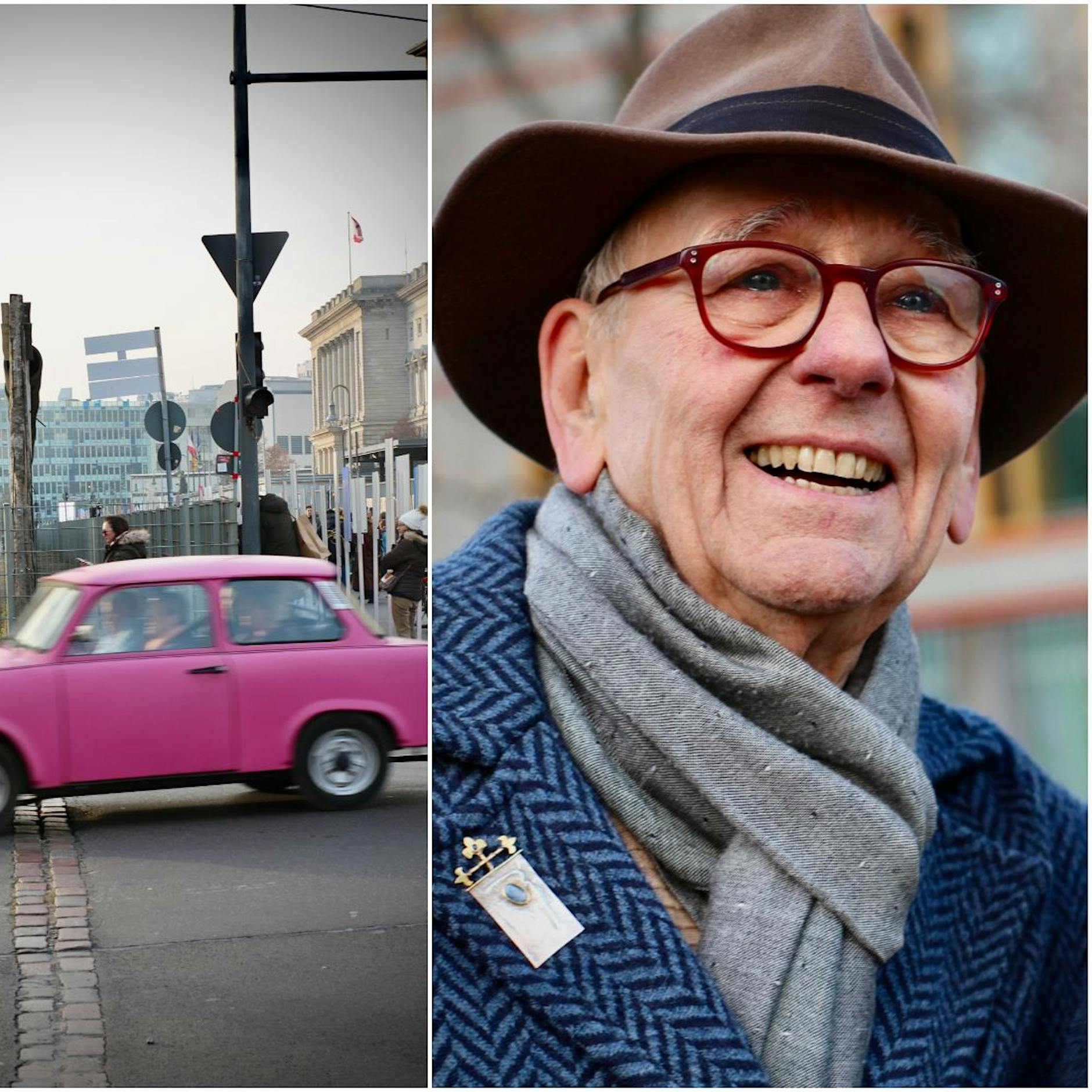 Champagner am Bett und Tränen: Berlin feiert den Mauerfall!