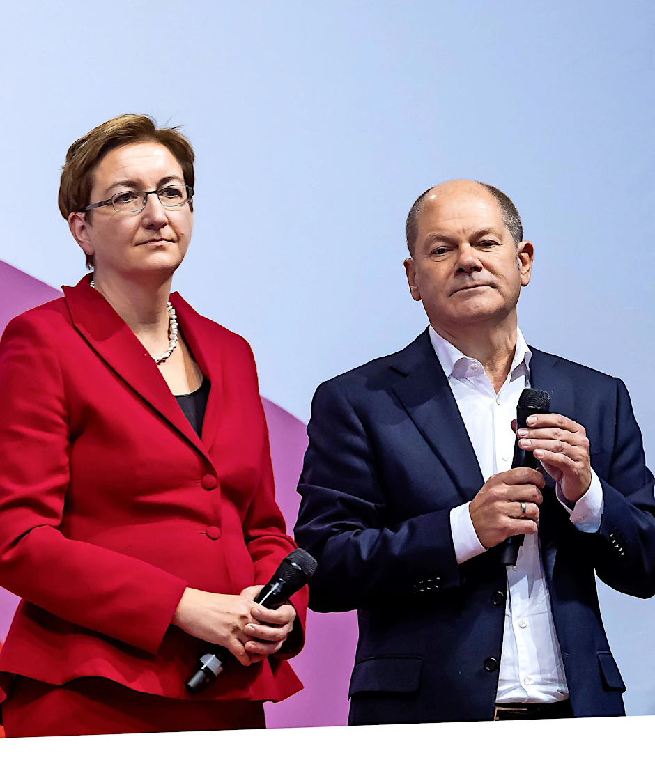 Klara Geywitz und Olaf Scholz: Die Sozialdemokraten haben zu viel versprochen.