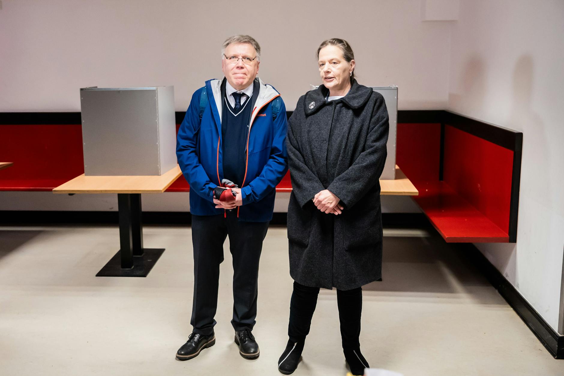 Wahlleiter unter sich: Stephan Bröchler (Berlin) und Ruth Brand (Bund)