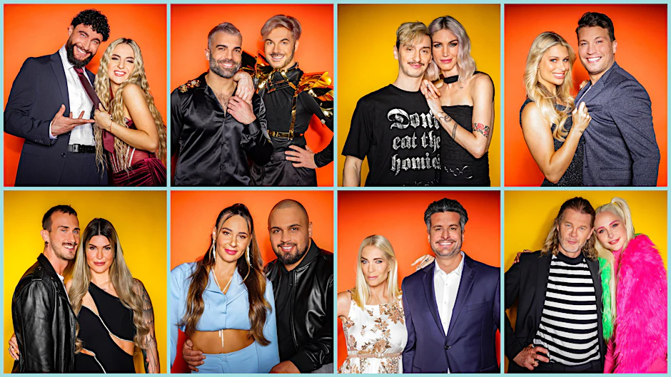 Die Kandidaten von „Das Sommerhaus der Stars“ 2024 (ein aktuelles Bild der Kandidaten von 2025 gibt es nicht, da diese noch nicht bekannt gegeben wurden).