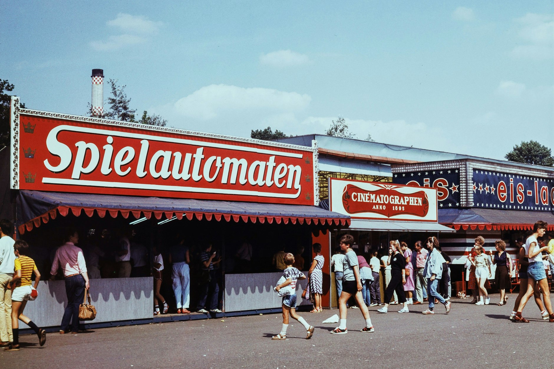 Der Kulturpark zu DDR-Zeiten: Wie ein Bühnenbild von Bert Neumann