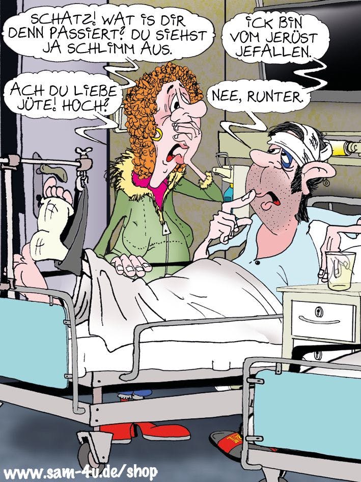 Der Cartoon des Tages bringt Sie hoffentlich auch heute zum Schmunzeln - er kommt wie immer von Sam Paff aus Berlin.